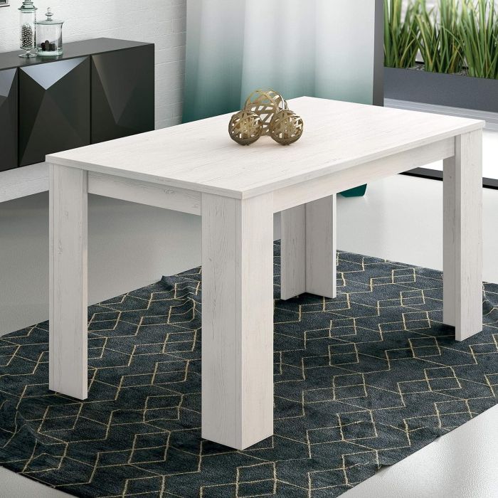 Mesa de Comedor, Mesa de Salón Fija, Color Andersen Pino, Medidas: 140 cm (Largo) x 80 cm (Ancho) x 75 cm (Alto)