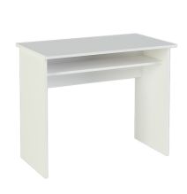 Mesa Escritorio | Mesa de Estudio | Contiene Bandeja | Color Blanco | Medidas: 90 x 74 x 50 cm