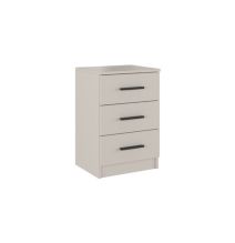 Conjunto Pack Cabecero y 2 Mesitas de Noche,Mesilla de noche 3 Cajones Color Beige, Medidas:110x45x1,6 cm (LargoxAltoxProfundo)