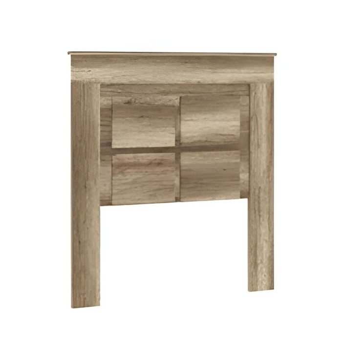 Cabecero Nórdico de 110 (Ancho) x 120 (Alto) x 3,8 (Fondo) Cm | Práctico y Elegante Color Cañón (para Cama de 135-140 o 160)