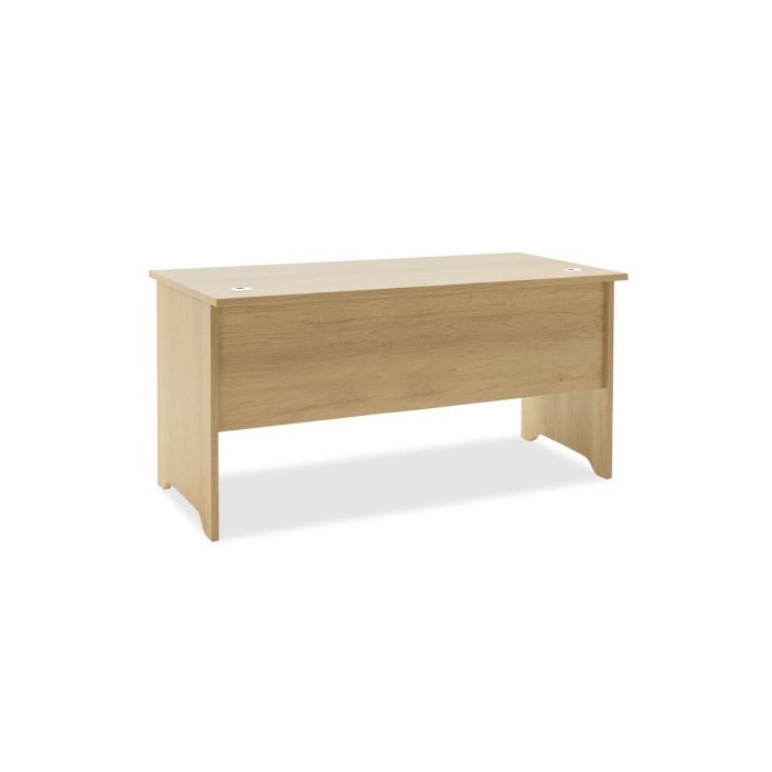 Mesa de Oficina Sin Cajón, Color Cambria, 150x75x75 cm - Espacio Amplio y Elegante